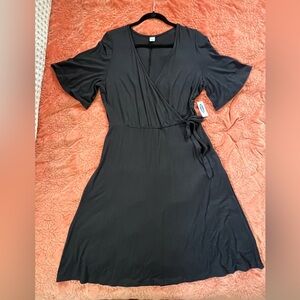 NWT Old Navy Jersey faux wrap dress